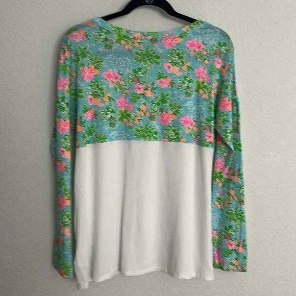 New! DISNEY X LILLY PULITZER long sleeve top M - Picture 8 of 8
